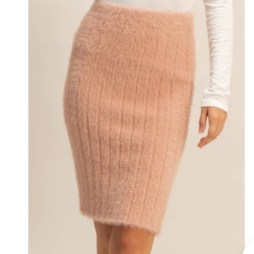 Double Zero-Blush Rush Pencil Skirt Size L